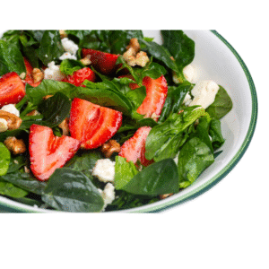 spinach strawberry salad