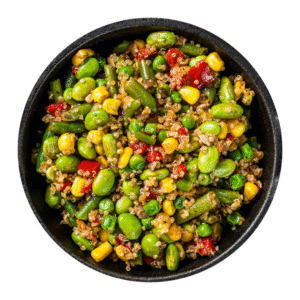 edamame quinoa